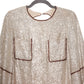 SALVATORE FERRAGAMO Runway Sequin Dress XS