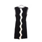 CHANEL Black and White Knit Dress 36