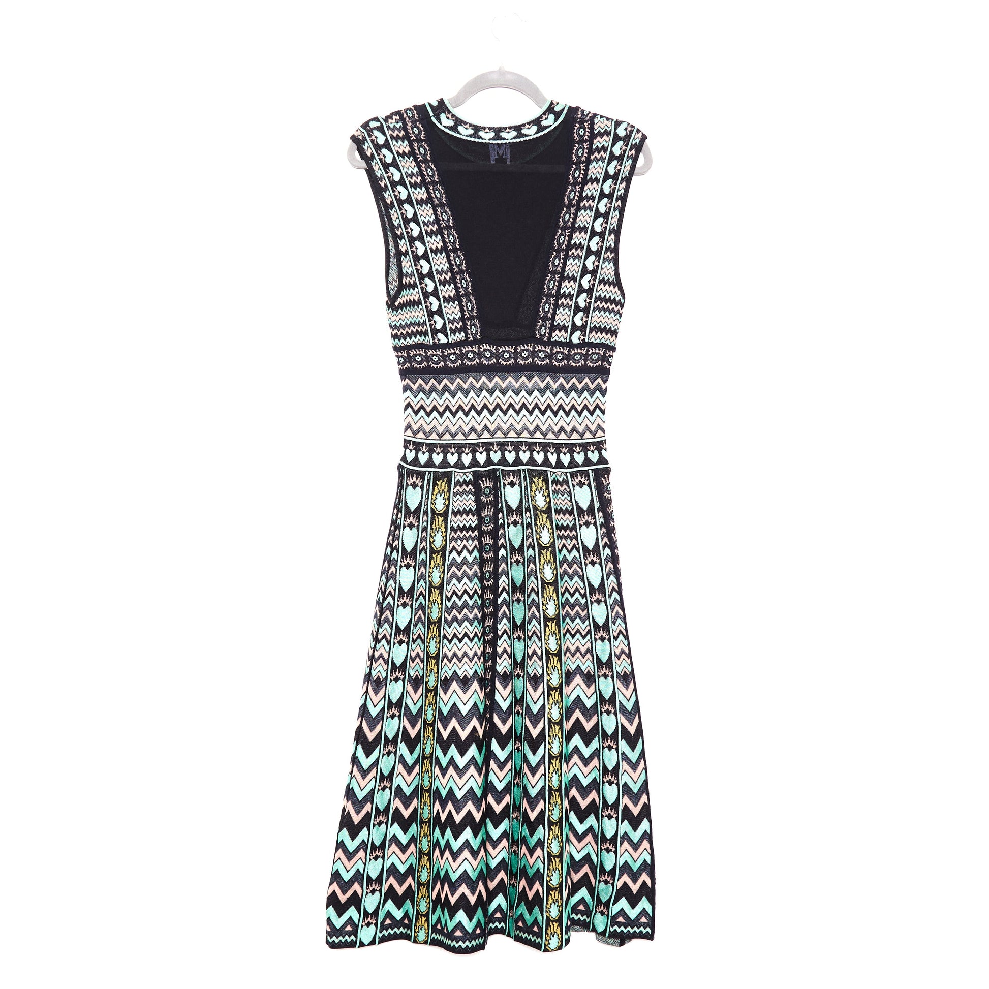 MISSONI Print Knee Length Tent Dress 40