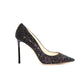 Jimmy Choo Romy 100 Cgf Pump Glitter - 38.5