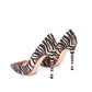 GIANVITO ROSSI Zebra Print Gianvito 105 Pumps 39