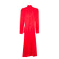 ALESSANDRA RICH Silk Red Dress S