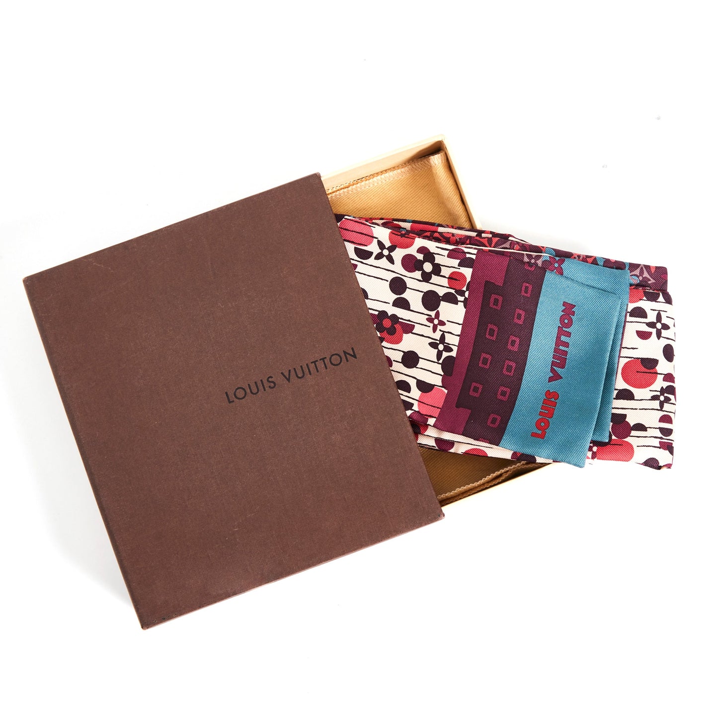 LOUIS VUITTON  Polka Dot Twilly