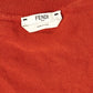 FENDI Mesh Effect Jumper In Orange 38