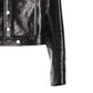 COURRÈGES Re-Edition Vinyl Logo Jacket Black 36