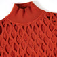 FENDI Mesh Effect Jumper In Orange 38