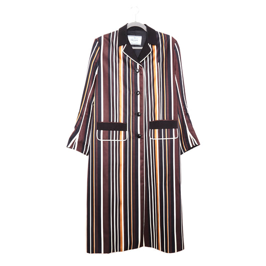 PRADA Printed Radzmire Blazer OverCoat 38