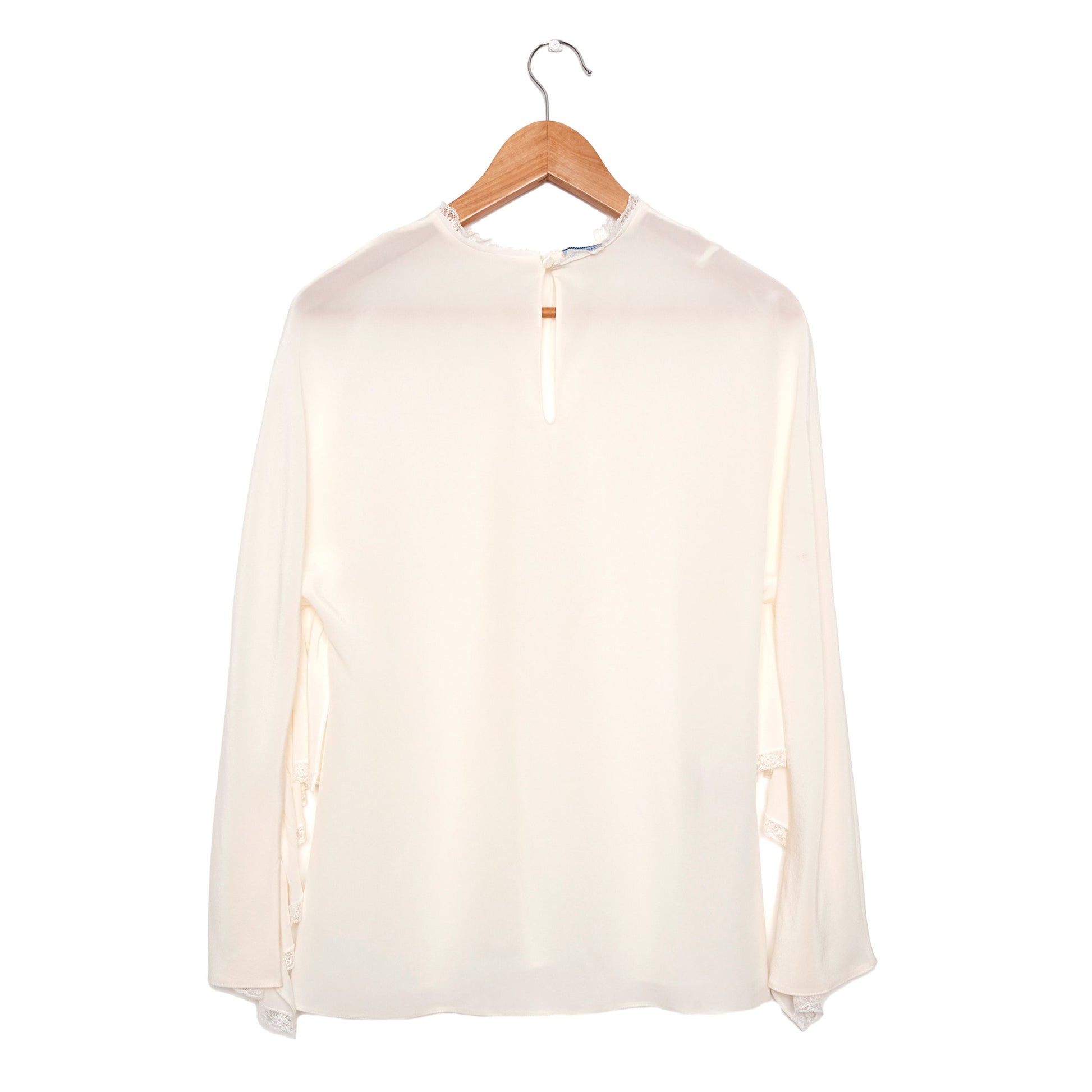 PRADA Silk White Blouse