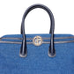 GIORGIO ARMANI Denim Tote Bag in Denim Jeans