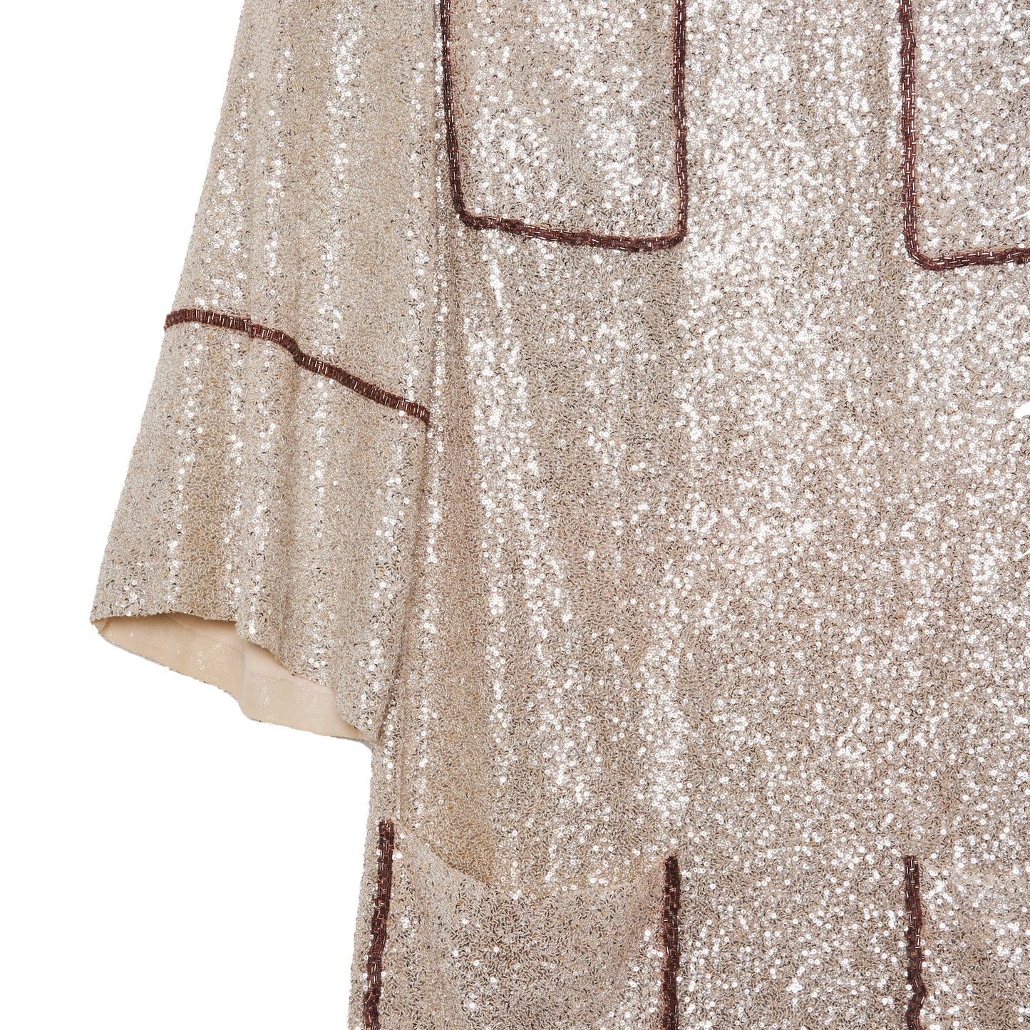 SALVATORE FERRAGAMO Runway Sequin Dress XS