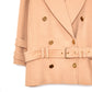 BALMAIN Belted Wool and Cashmere Coat 36