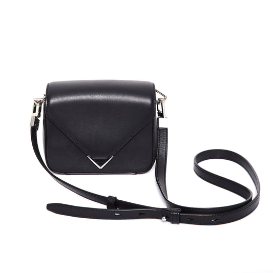 ALEXANDER WANG Small Prisma Envelope Crossbody - Black Leather