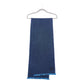 HERMÈS Reversible Herringbone Wool and Cashmere Scarf – Blue/Black