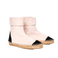 CHANEL G33358 COCO Mark Leather Espadrilles Boots 38