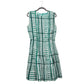 OSCAR DE LA RENTA Geometric Pattern Dress 12