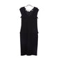 DIOR Wool Mid-Length Dress Black 12-14