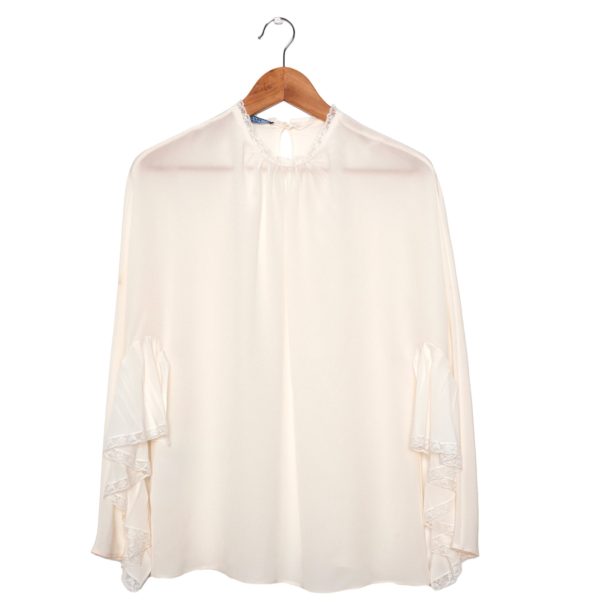 PRADA Silk White Blouse