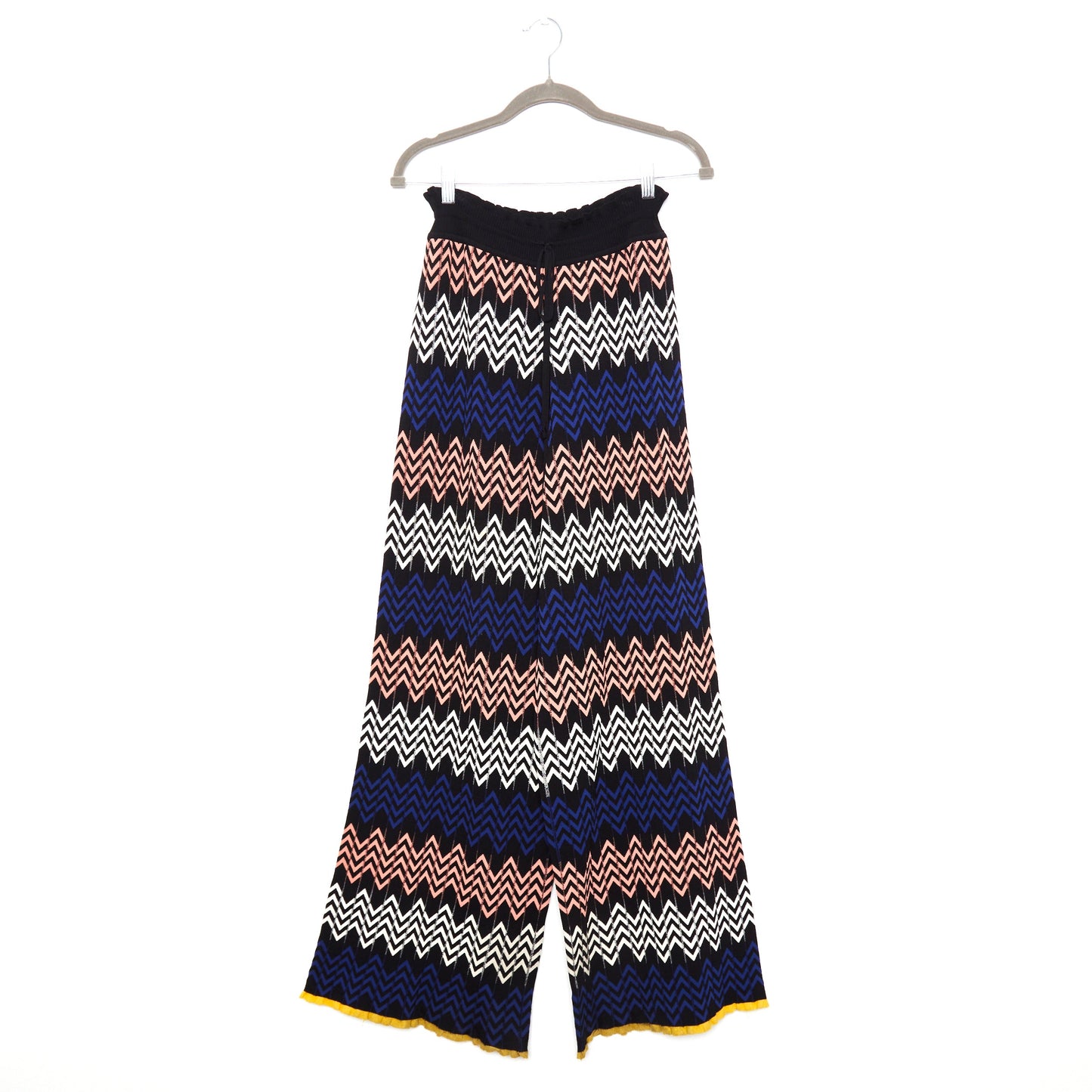 MISSONI Lamé knitted multicolor casual pants