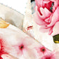 PEDRO Pink Flower Print Deep V- Neckline Maxi Dress 10