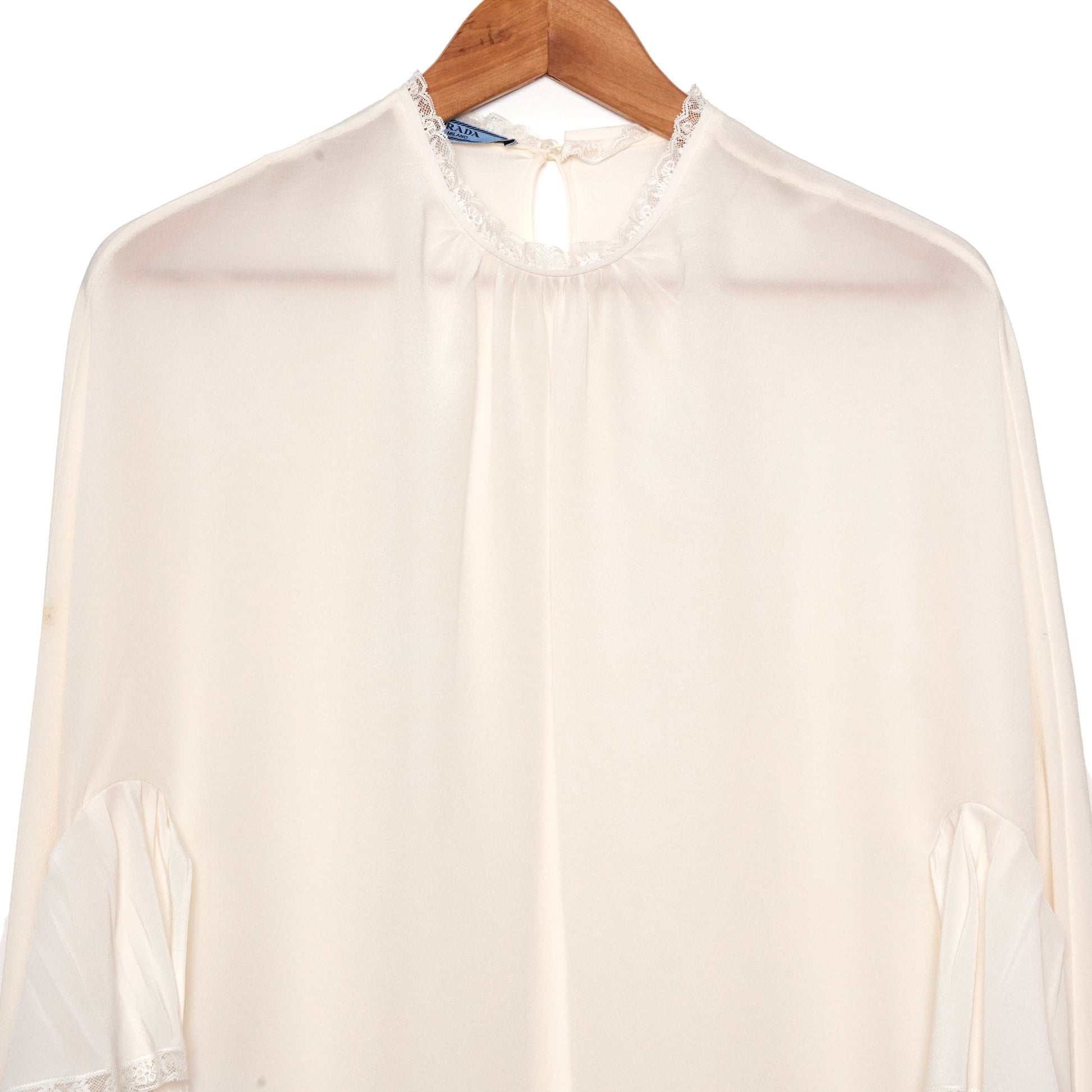 PRADA Silk White Blouse