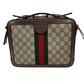 GUCCI GG Supreme Coated Canvas Ophidia Small Shoulder Bag with Strap