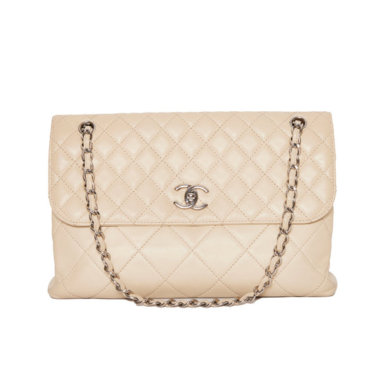 CHANEL In The Business Flap Bag Maxi