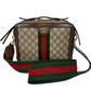 GUCCI GG Supreme Coated Canvas Ophidia Small Shoulder Bag with Strap