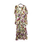 GUCCI Silk Thistle Print Dress 42