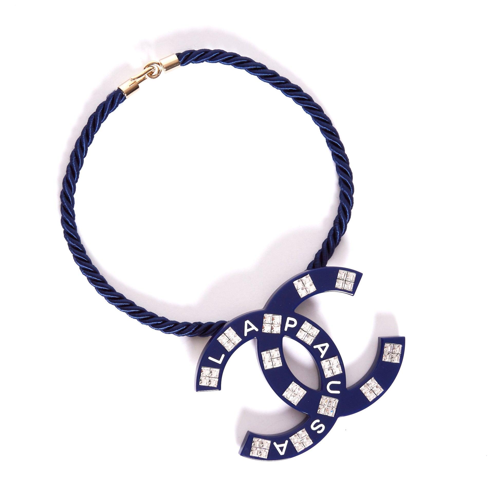CHANEL La Pausa CC Choker Necklace