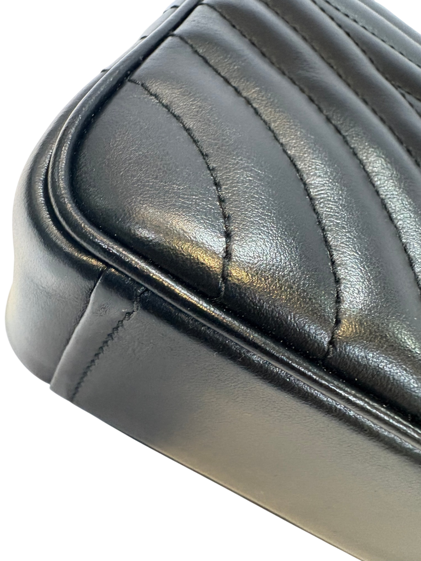 PRADA Diagramme Black Chain Bag 