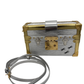 LOUIS VUITTON Petite Malle Silver/Gold