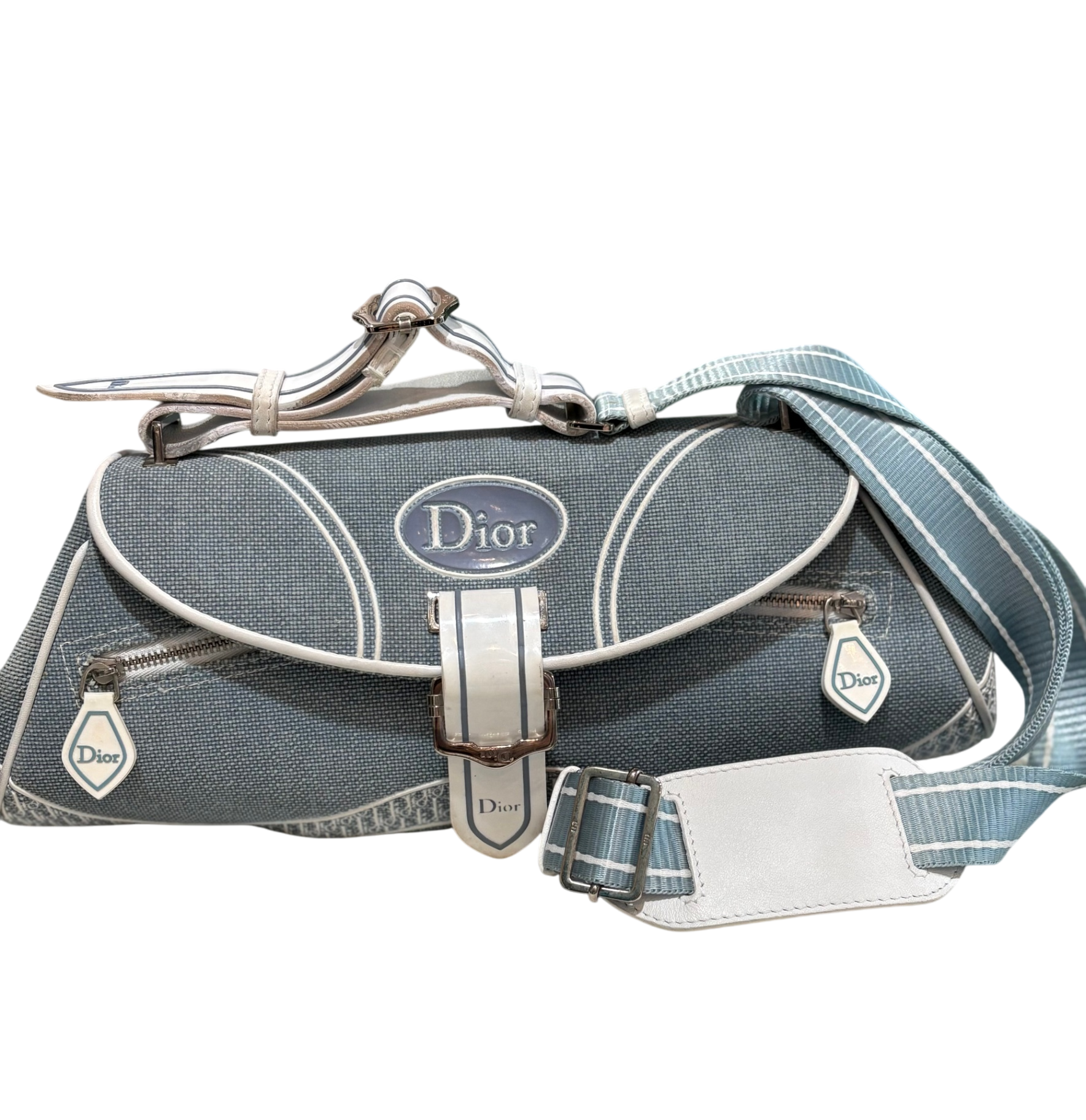 DIOR Rasta Denim Crossbody Bag