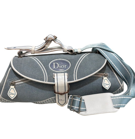 DIOR Rasta Denim Crossbody Bag