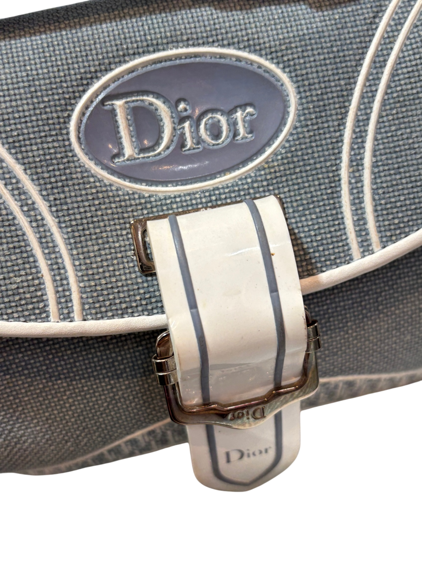 DIOR Rasta Denim Crossbody Bag
