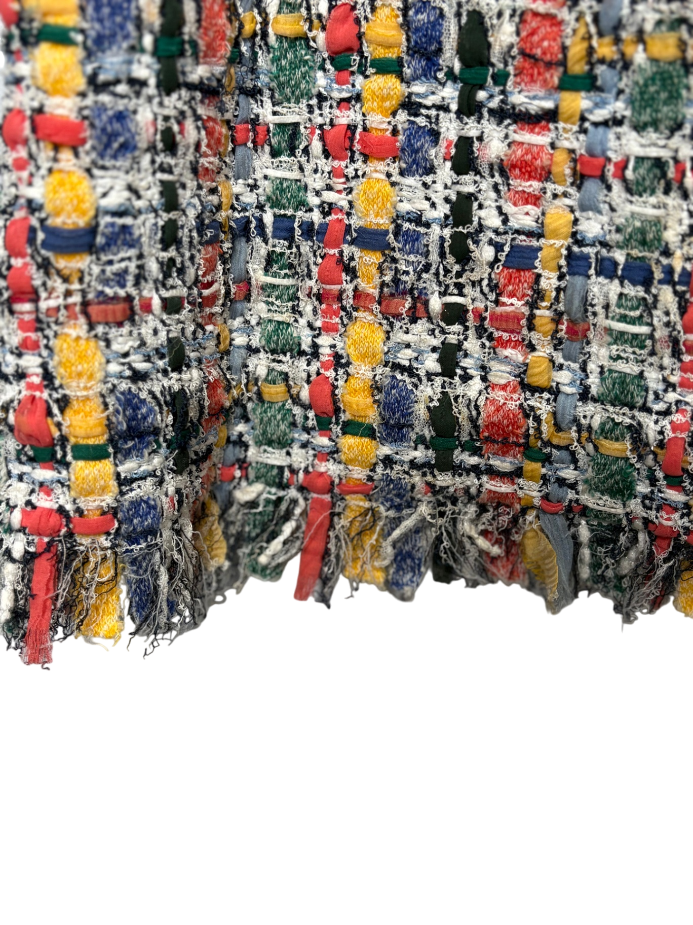 CHANEL Orange tweed dress size 40