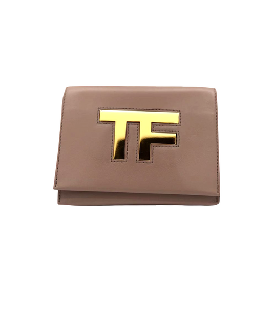 Tom Ford blush chain evening bag
