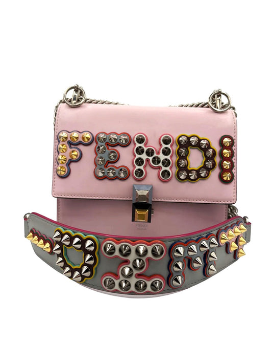 FENDI Kan - pink with limited edition strap