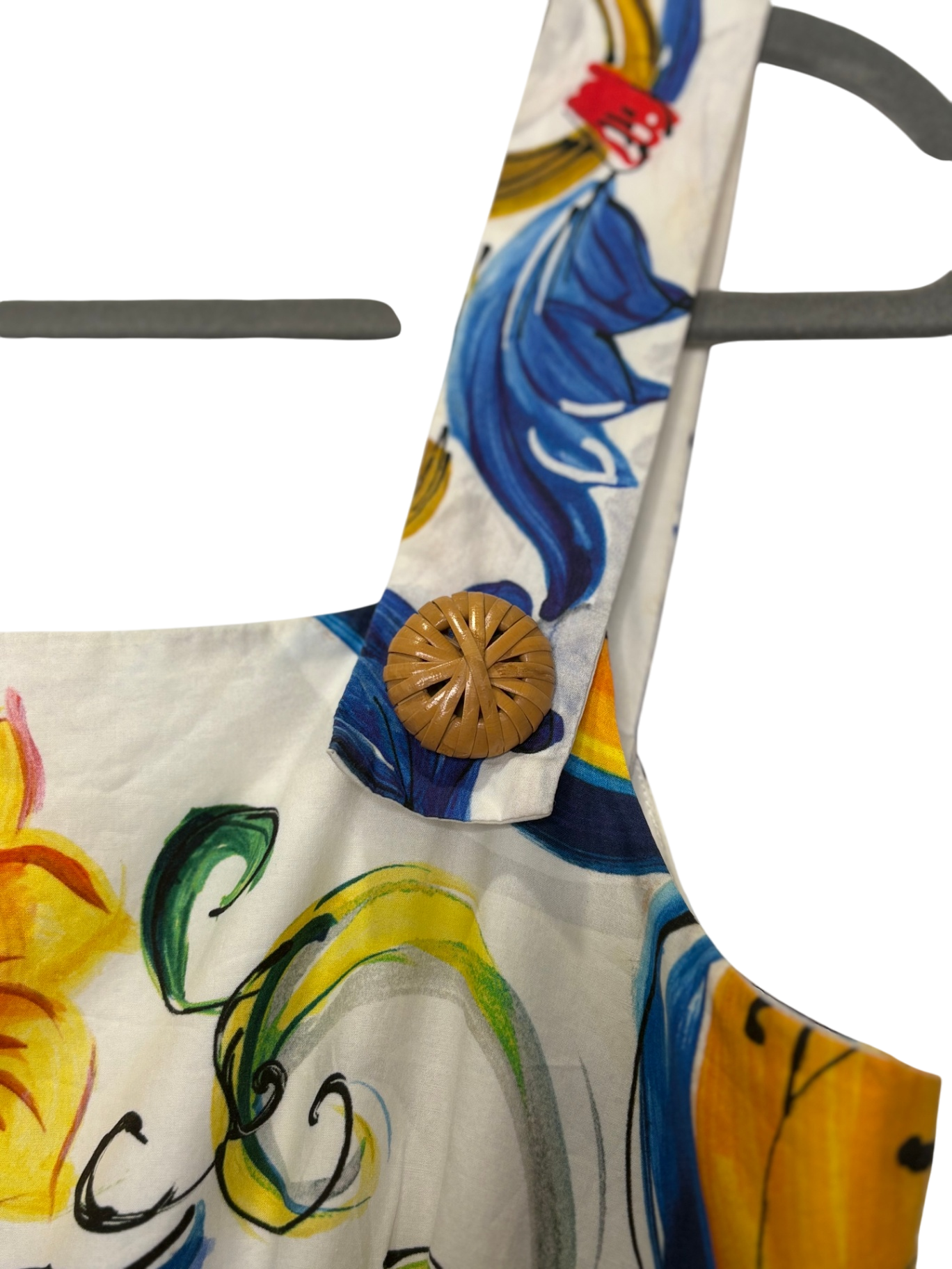 DOLCE & GABBANA Majolica Print Midi Dress