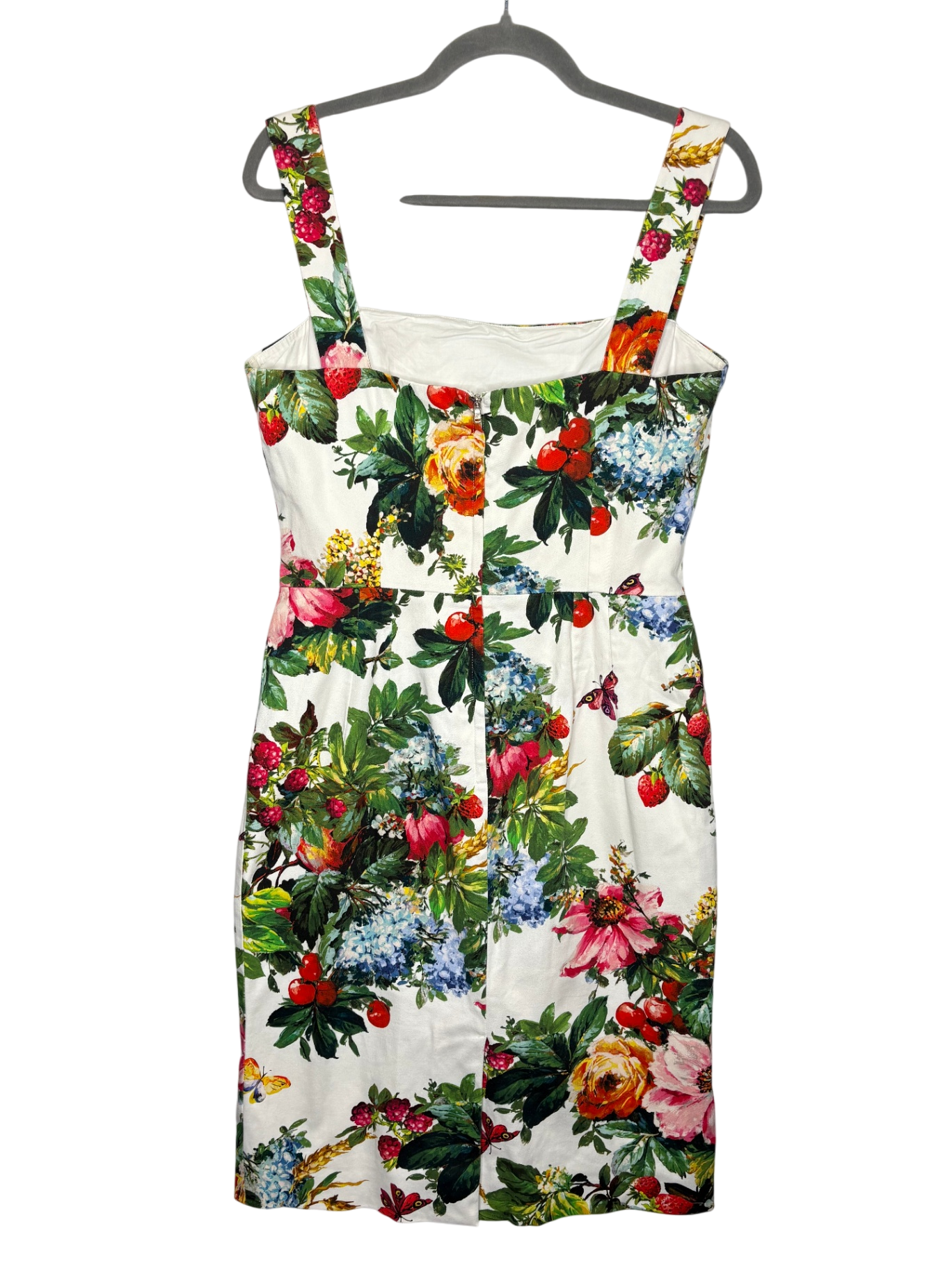 D&G Floral Orchard Print Cotton Dress