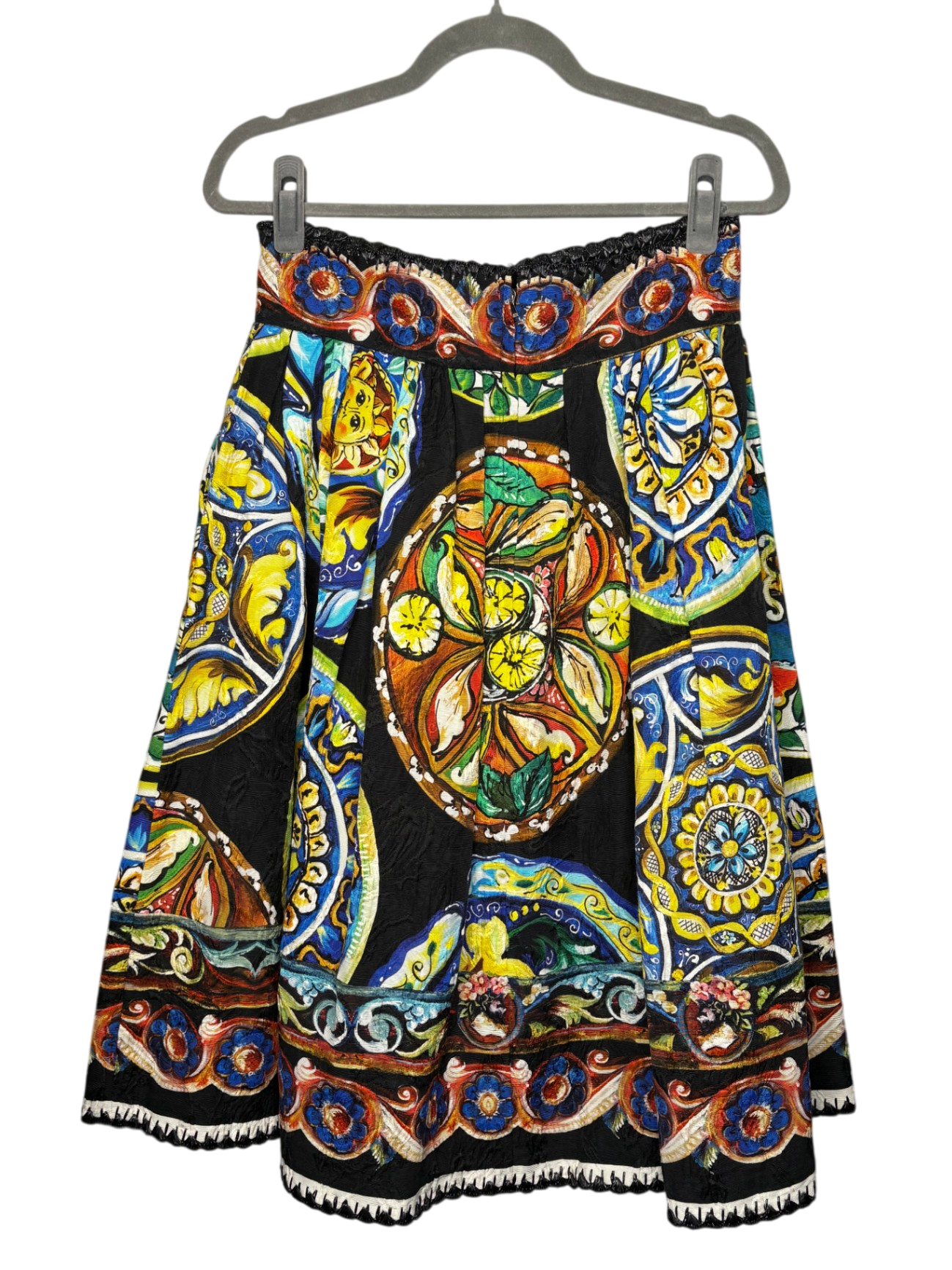 DOLCE & GABBANA Majolica Brocade Skirt