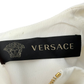 VERSACE White Gold Safety Pin Dress
