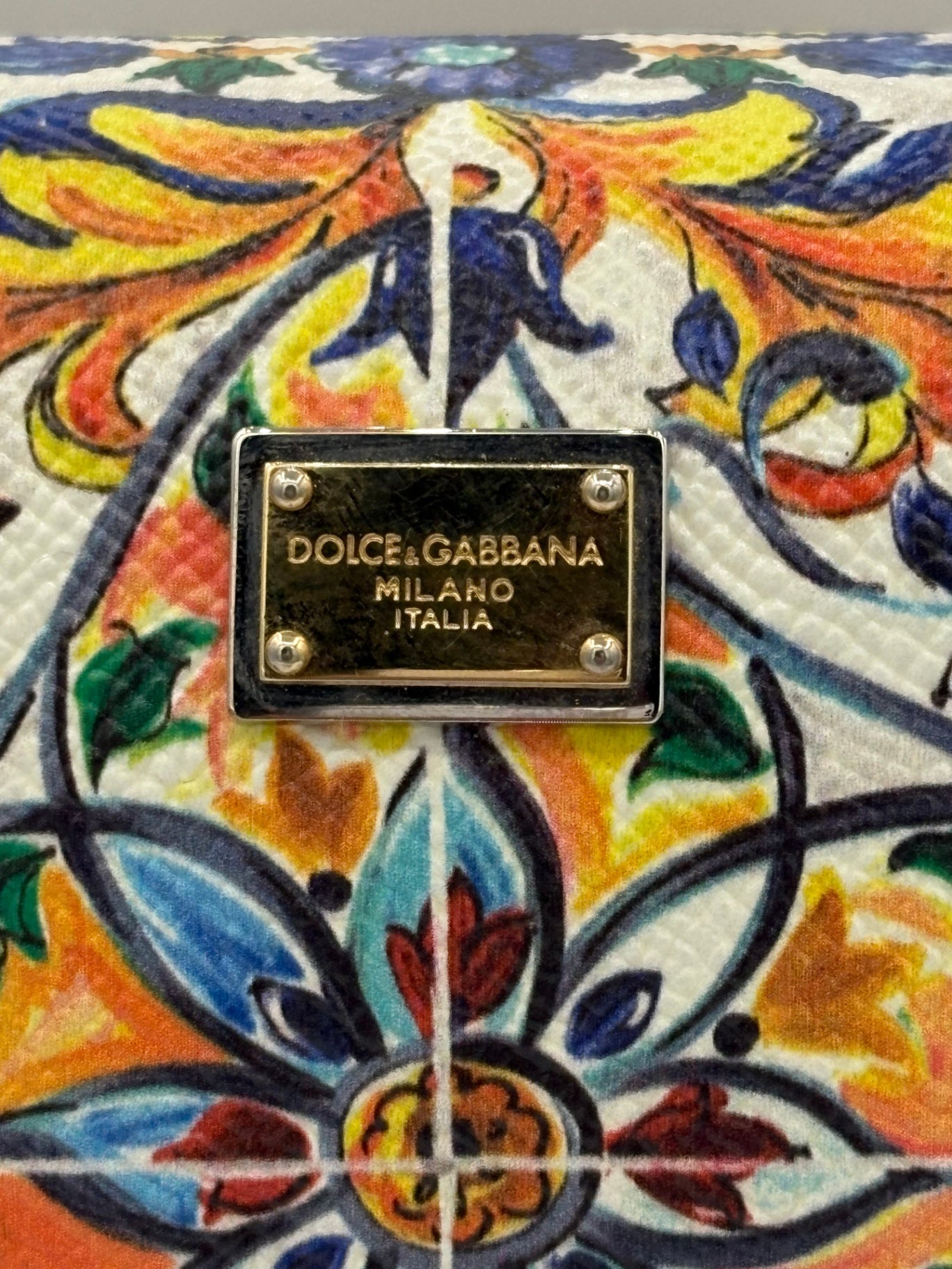 DOLCE & GABBANA Dauphine Majolica Mini Bag