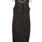 SACHIN & BABI Black lace crystal dress size 10