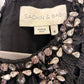 SACHIN & BABI Black lace crystal dress size 10
