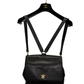 CHANEL Caviar Triple C Black Backpack