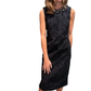 SACHIN & BABI Black lace crystal dress size 10