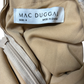 MAC DUGGAL Cream Beaded dress