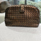 BOTTEGA VENETA Lauren bronze  clutch