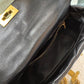 VALENTINO GARAVINI Blk/Gold Roman stud bag