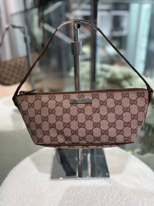 GUCCI -  Canvas Shoulder Bag